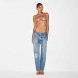 INVISIBLE PLUNGE BRA | UMBER
