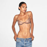 INVISIBLE PLUNGE BRA | UMBER