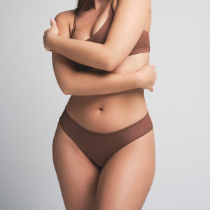 FITS EVERYBODY CHEEKY BRIEF 5-PACK | BRANDY MULTI