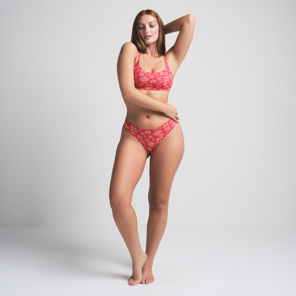FITS EVERYBODY THONG 5-PACK | BRANDY MULTI