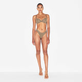 FITS EVERYBODY DIPPED FRONT THONG | TRUFFLE