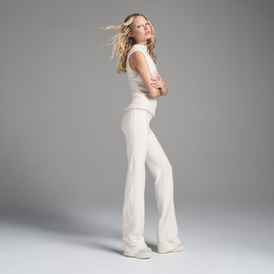 FLEECE LOUNGE PANT | ECRU