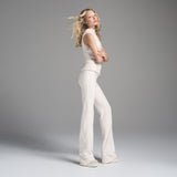 FLEECE LOUNGE PANT | ECRU