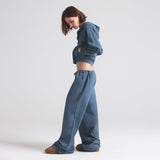 COTTON POPLIN STRAIGHT LEG PANT | HARBOR