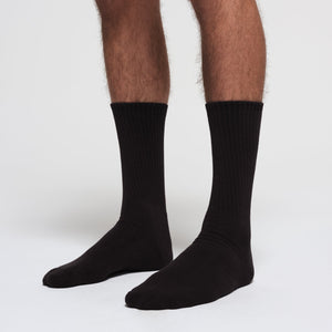 MENS TUBE CREW SOCK 3-PACK | ONYX