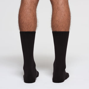 MENS TUBE CREW SOCK 3-PACK | ONYX