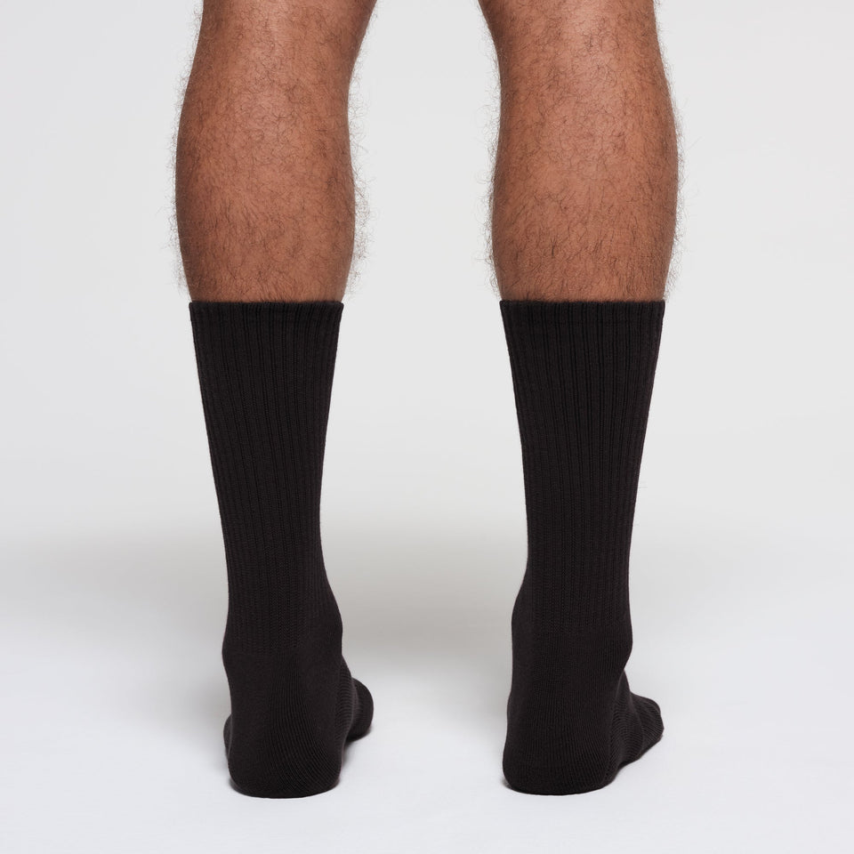 MENS TUBE CREW SOCK 3-PACK | ONYX