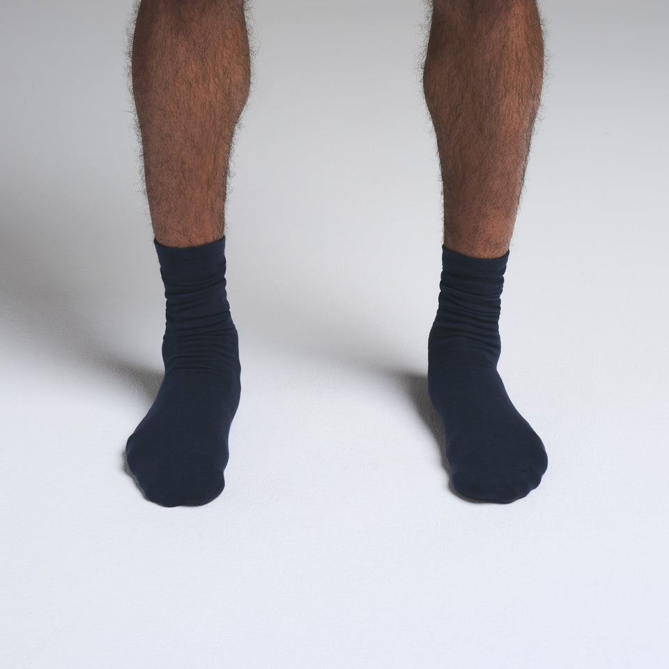 MENS DAY SOCK 3-PACK | GUNMETAL NAVY MULTI
