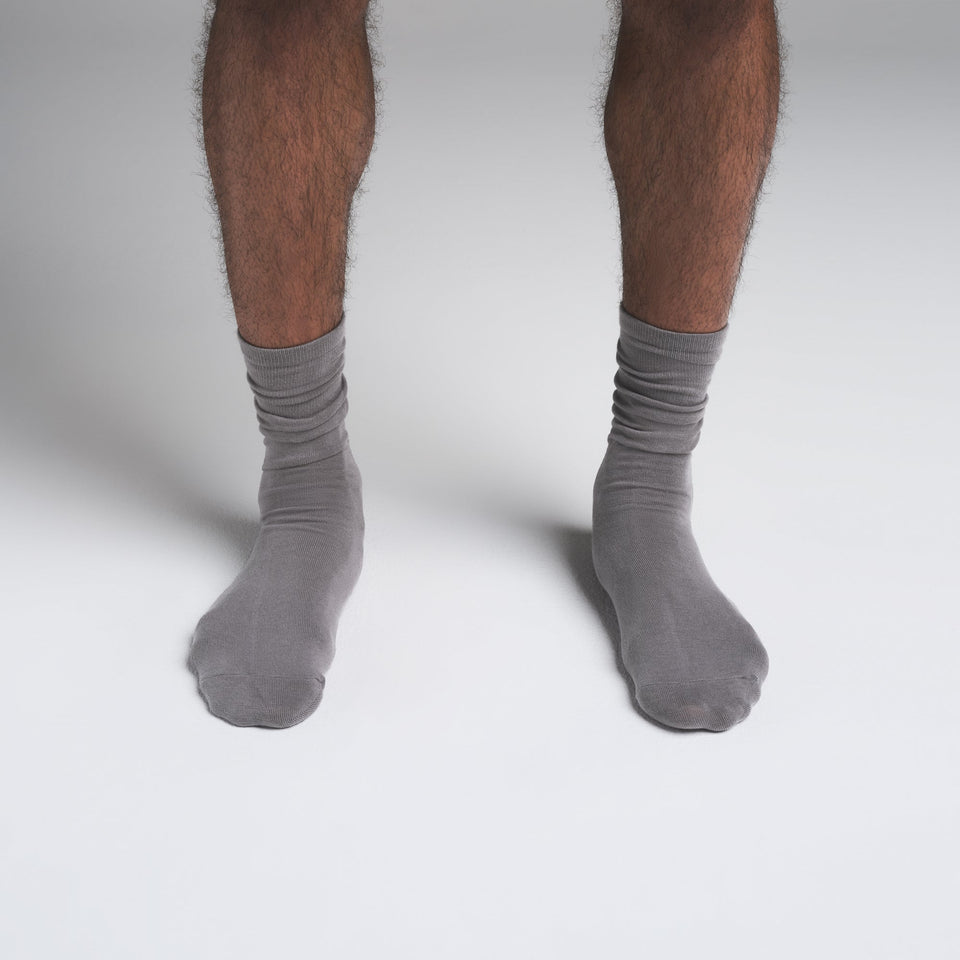 MENS DAY SOCK 3-PACK | GUNMETAL NAVY MULTI