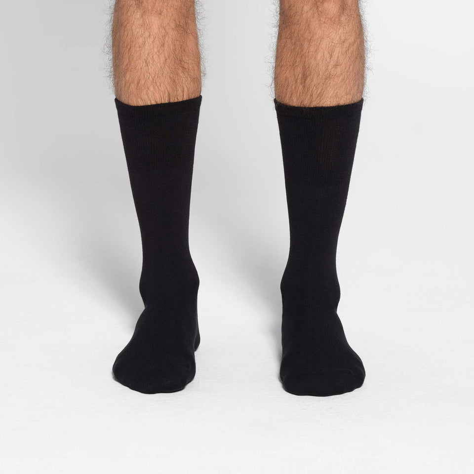 MENS DAY SOCK 3-PACK | OBSIDIAN