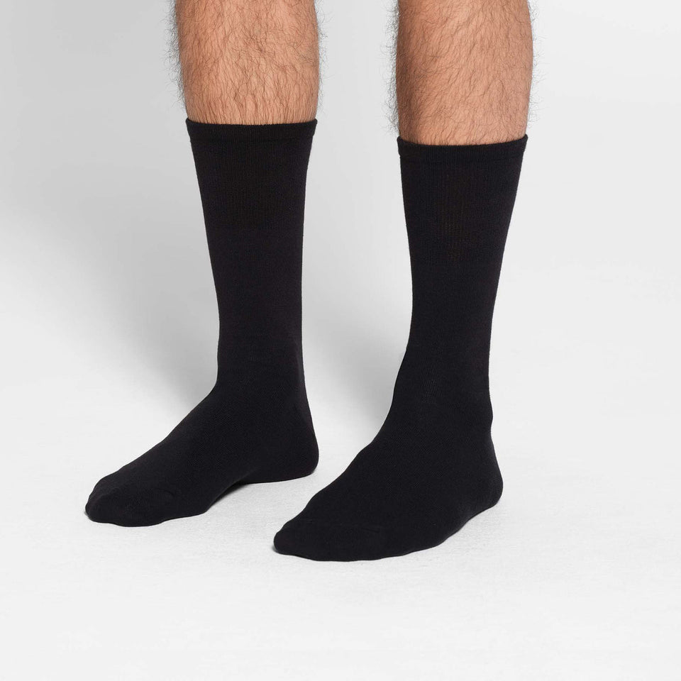 MENS DAY SOCK 3-PACK | OBSIDIAN
