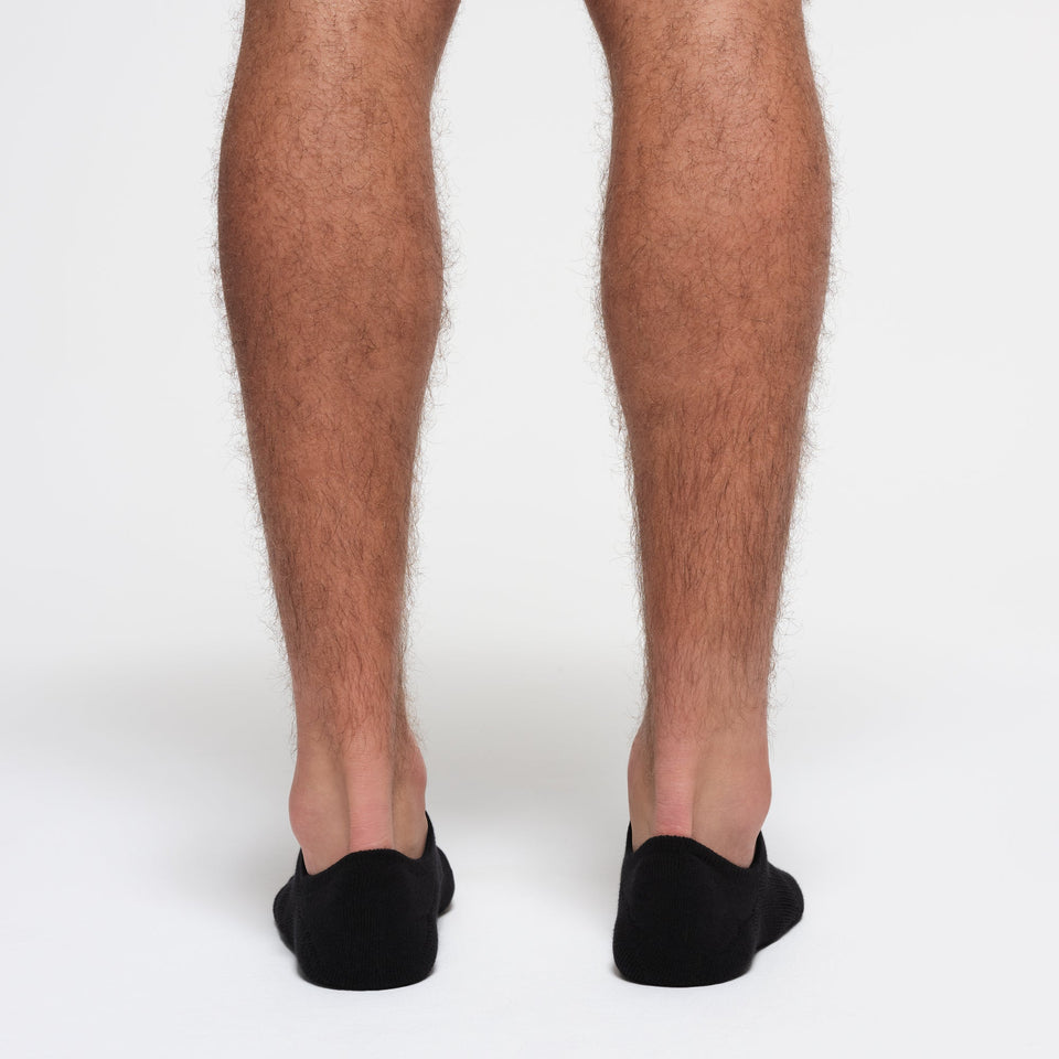 MENS NO SHOW SOCK 3-PACK | ONYX