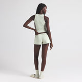 COTTON RIB LOOSE SHORT | SPEARMINT
