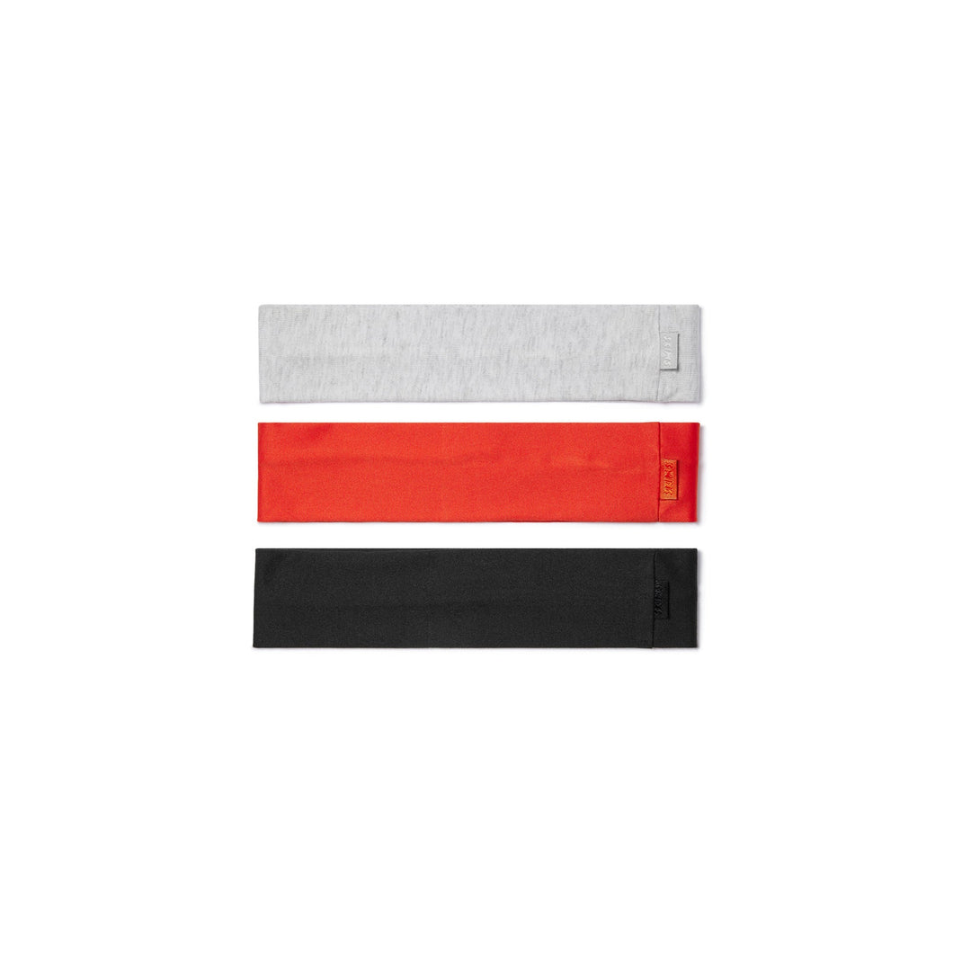 GETTING READY ACCESSORIES EVERYDAY HEADBAND 3-PACK | RUBY OBSIDIAN MULTI