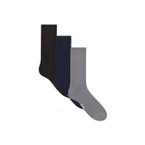 MENS DAY SOCK 3-PACK | GUNMETAL NAVY MULTI