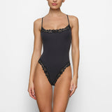 FITS EVERYBODY LACE CAMI BODYSUIT | ONYX