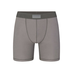 SKIMS COTTON MENS 5" BOXER BRIEF | WASHED GUNMETAL