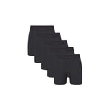 SKIMS COTTON MENS 5" BOXER BRIEF 5-PACK | ONYX
