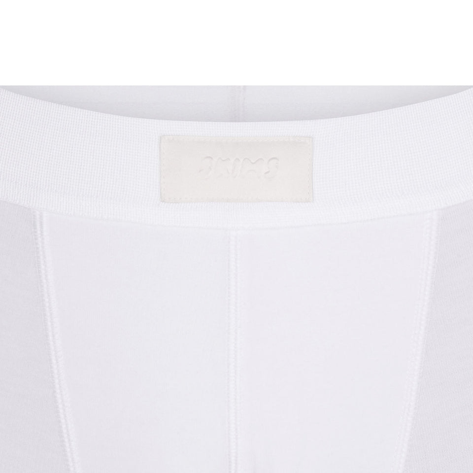 SKIMS COTTON MENS 3" BOXER BRIEF | CHALK