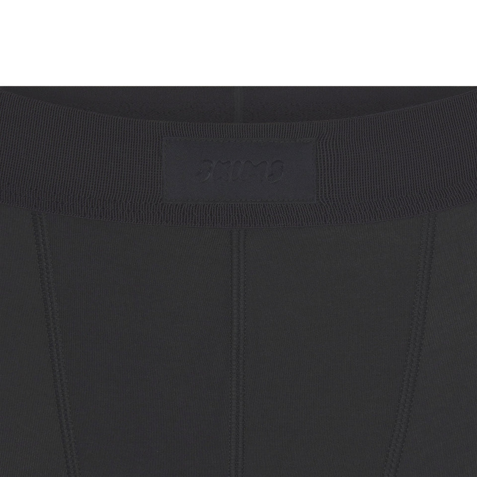 SKIMS COTTON MENS 3" BOXER BRIEF | ONYX