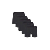 SKIMS COTTON MENS 3" BOXER BRIEF 5-PACK | ONYX