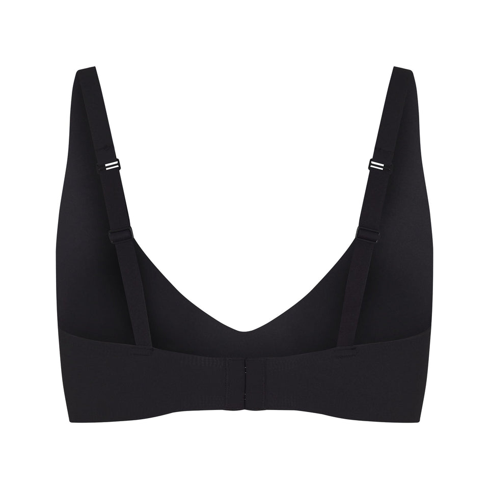 NAKED PLUNGE BRALETTE | ONYX