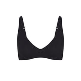 NAKED PLUNGE BRALETTE | ONYX