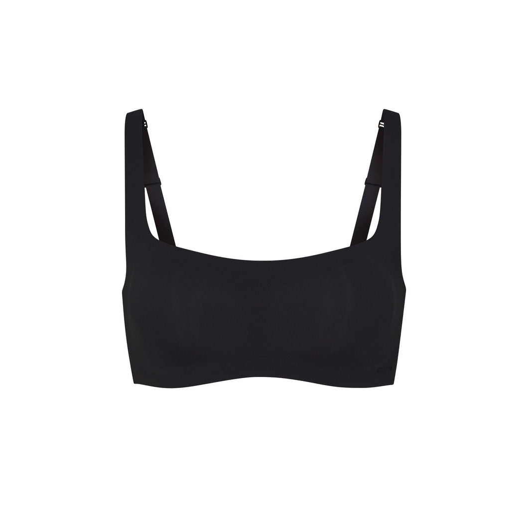 NAKED SCOOP BRALETTE | ONYX