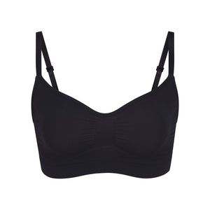 SEAMLESS SCULPT BRALETTE | ONYX