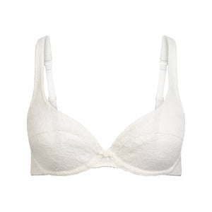 VINTAGE BRAS LACE UNLINED BRA | MARBLE