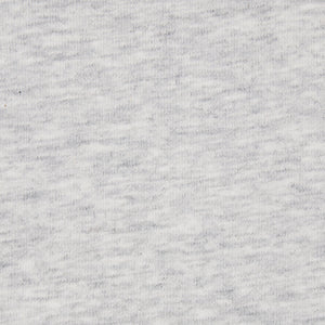 COTTON JERSEY SCOOP NECK LONG SLEEVE TOP | LIGHT HEATHER GREY