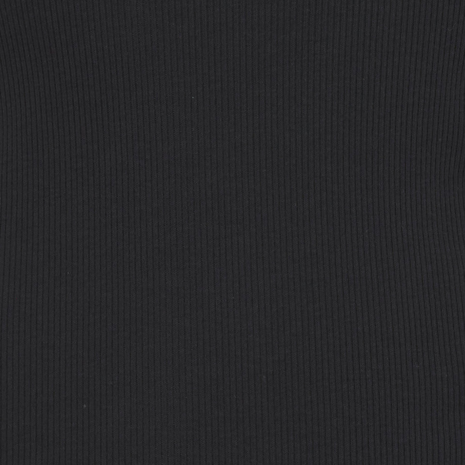 COTTON RIB LOOSE BOXER | SOOT