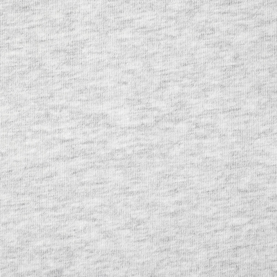 COTTON JERSEY T-SHIRT BRIEF BODYSUIT | LIGHT HEATHER GREY