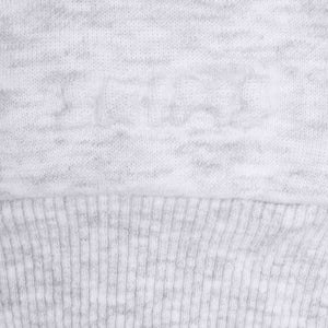 COTTON FLEECE CLASSIC ZIP UP HOODIE | LIGHT HEATHER GREY