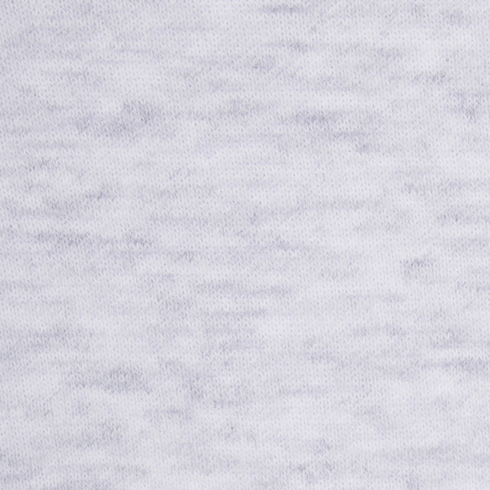 COTTON FLEECE CLASSIC ZIP UP HOODIE | LIGHT HEATHER GREY