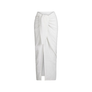 TERRY COVER-UPS SARONG | SNOW