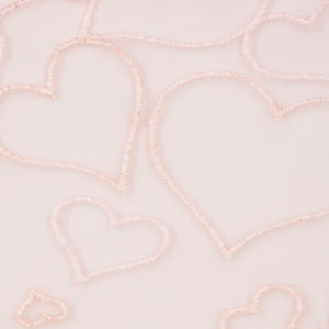 EMBROIDERED TULLE UNLINED DEMI BRA | BUBBLE GUM