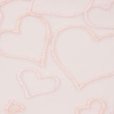 EMBROIDERED TULLE CROPPED CORSET | BUBBLE GUM