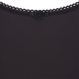 FITS EVERYBODY PICOT SKIMPY SCOOP BRALETTE | ONYX
