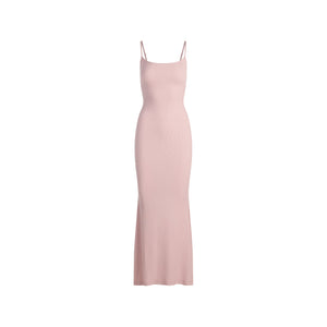 SOFT LOUNGE LONG SLIP DRESS | MORGANITE
