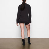 BOYFRIEND LONG SLEEVE T-SHIRT | ONYX