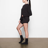 BOYFRIEND LONG SLEEVE T-SHIRT | ONYX