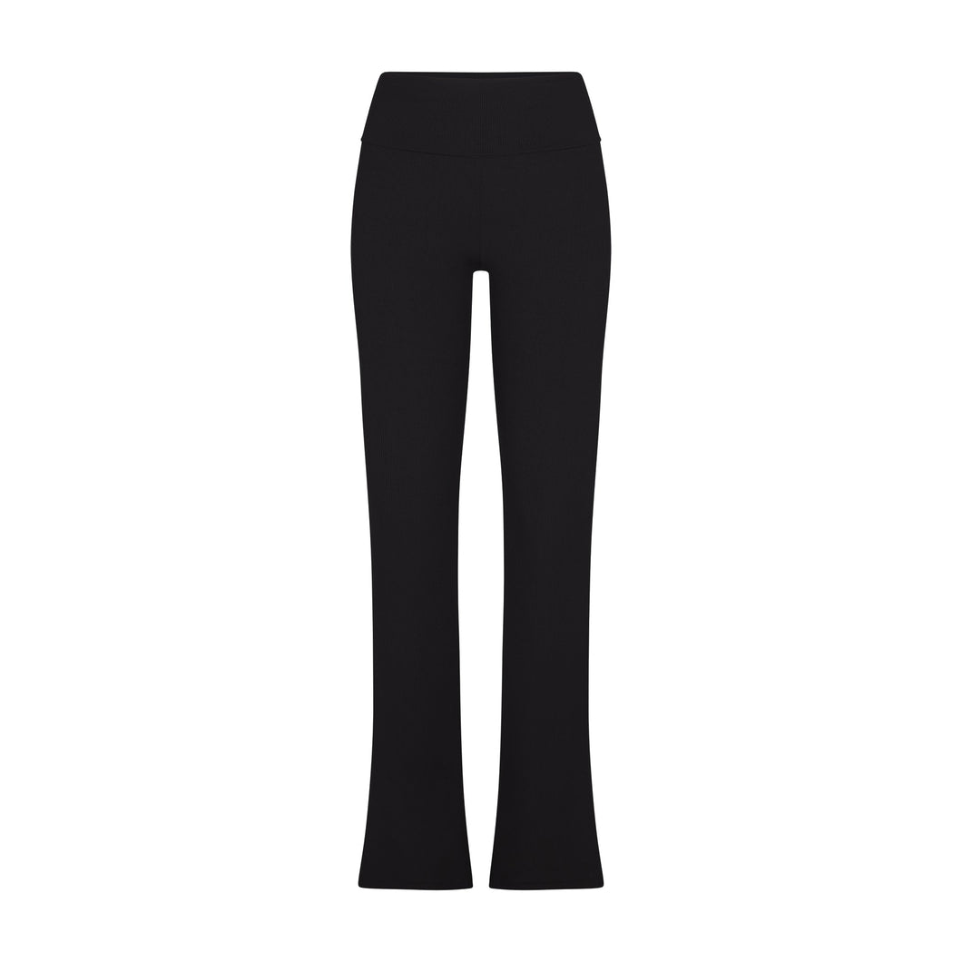 SOFT LOUNGE FOLDOVER PANT | ONYX