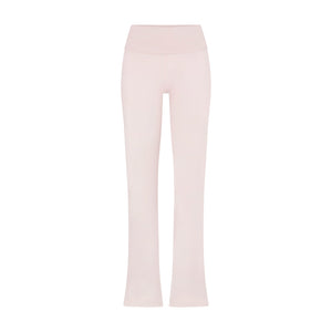 COTTON JERSEY FOLDOVER PANT | BARELY PINK