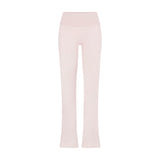 COTTON JERSEY FOLDOVER PANT | BARELY PINK