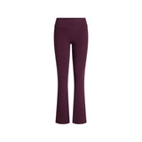 COTTON JERSEY FOLDOVER PANT | CURRANT