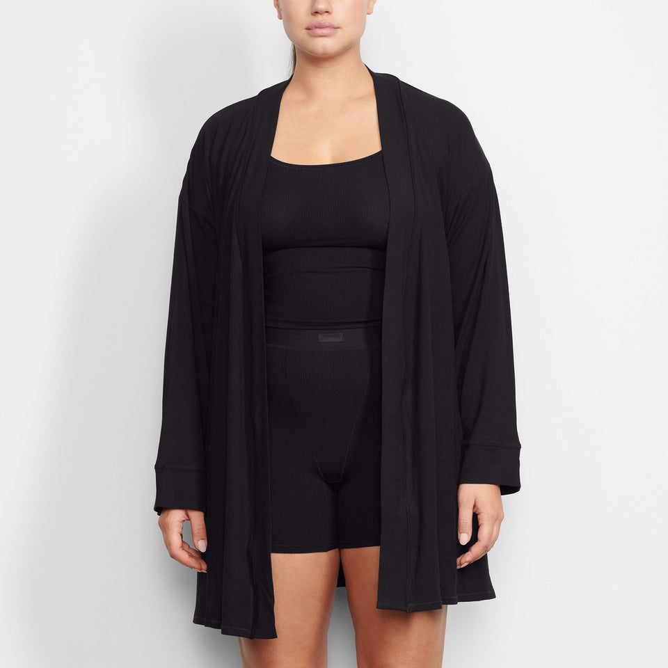 SOFT LOUNGE ROBE | ONYX