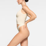 COTTON RIB TANK | BONE