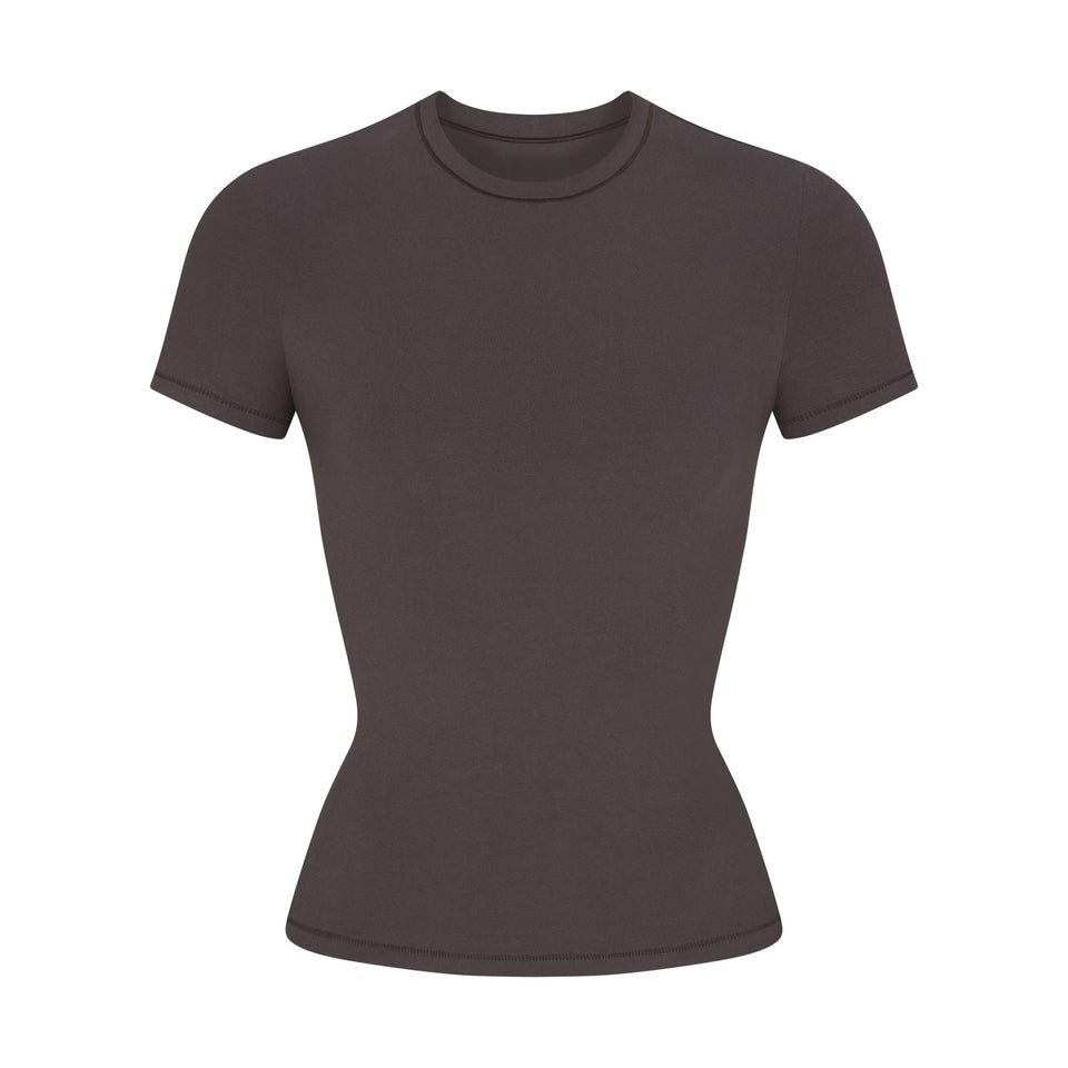 COTTON JERSEY T-SHIRT | IRON