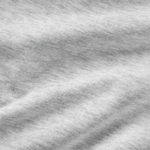 COTTON JERSEY T-SHIRT | LIGHT HEATHER GREY